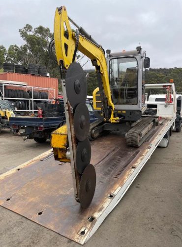 Tree Saw Attachment for Excavators